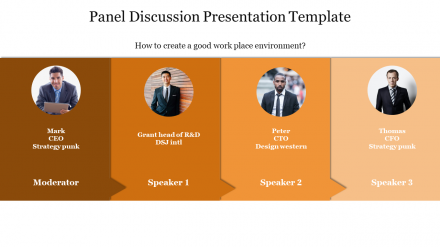presentation style panel discussion